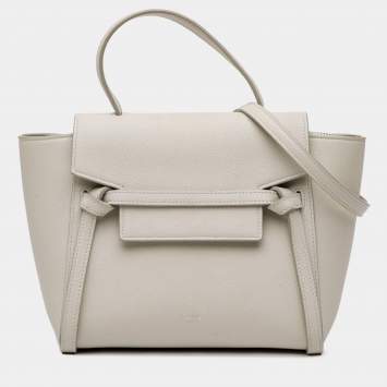 مملوكة مسبقًا ح قيبة حزام جلد عجل محبب بحجم صغير سيلين نانو