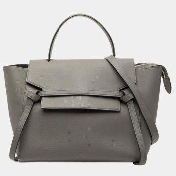 مملوكة مسبقًا Celine Mini Grained Calfskin Belt Bag