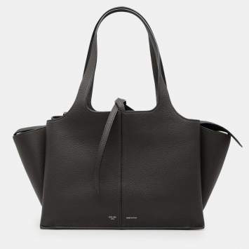 مملوكة مسبقًا Celine Medium Grained Calfskin Trifold Tote