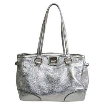 Pre Owned Celine Metallic Calfskin Leather Tote