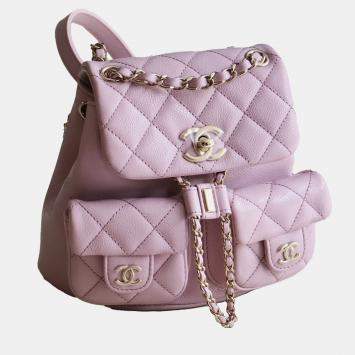Pre Owned Chanel duma Pink bag