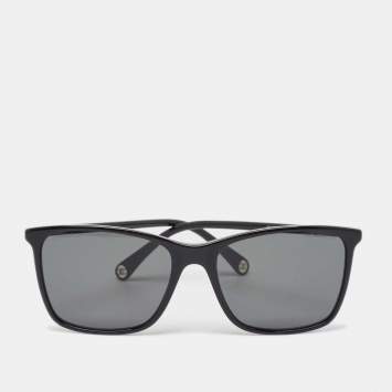 Pre Owned Chanel Black 5447 Square Sunglasses