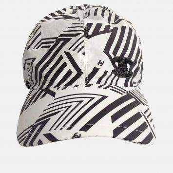 Chanel Black and White Cap