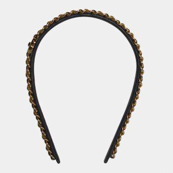 Chanel CC Lock Chain Headband
