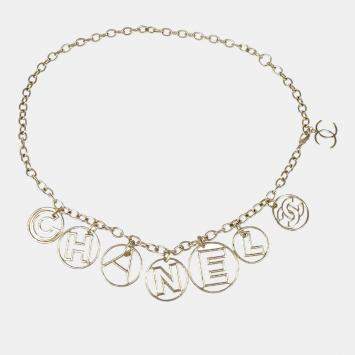 Chanel Logo Collar Necklace