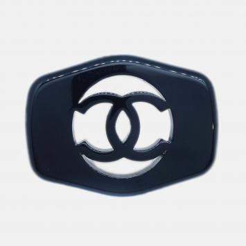 Pre Owned Chanel Brooch Pin Black