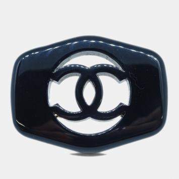 Pre Owned Chanel Brooch Pin Black
