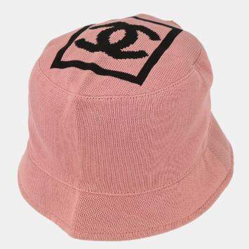 مملوكة مسبقًا Chanel Sport Line Hat Pink #M Small