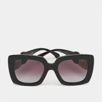 Pre Owned Chanel Black Gradient 5474 Q CC Square Sunglasses