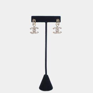 Pre Owned Chanel Pearl Drop Earrings