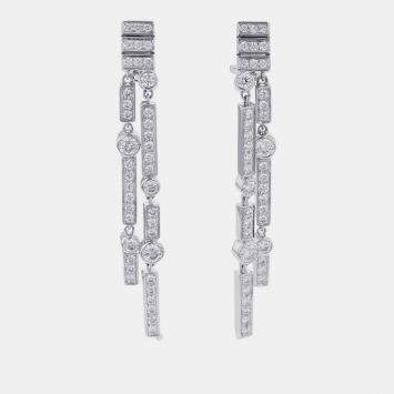 Pre Owned أقراط شانيل 1932 بيجو دي ديامانت 18 قيراط ذهب أبيض