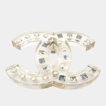 Pre Owned بروش شانيل بشعار شفاف