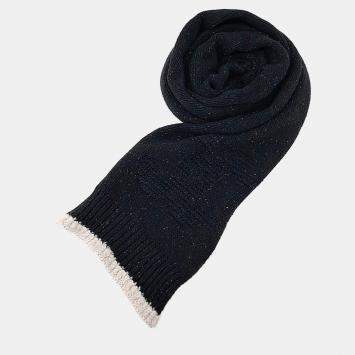 Pre Owned وشاح شانيل كشمير أسود