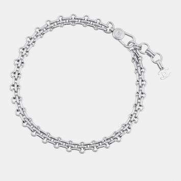 Pre Owned Chanel Chain Necklace Silverabh597-B24211-U9627 Metal