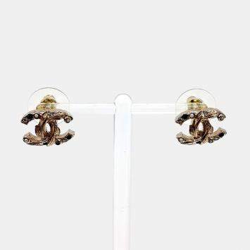 Pre Owned Chanel CC Earrings