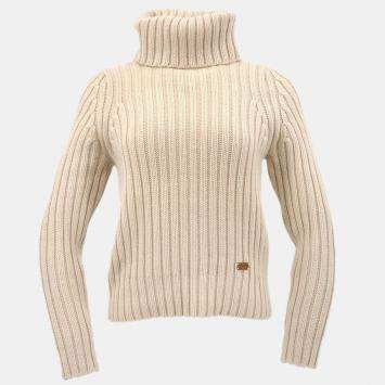 Pre Owned Chanel Ivory Sweater Size 36