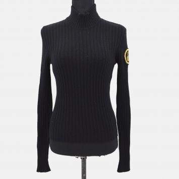 Pre Owned Chanel Sweater Black Size 36