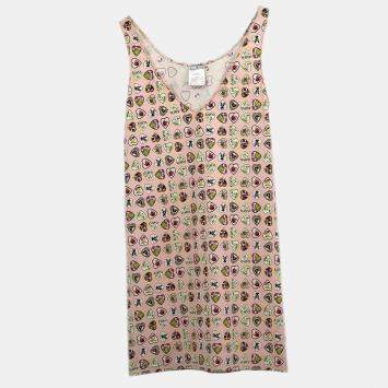 Pre Owned Chanel Valentine Dress Pink 