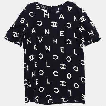 Pre Owned Chanel Top Black 97P #34