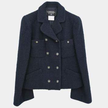 Pre Owned Chanel Jacket Black #38