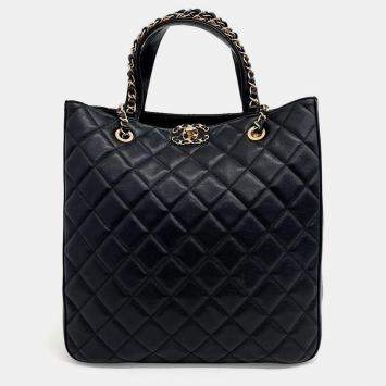 Pre Owned Chanel 19 Chain Tote Bag