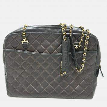 Pre Owned Chanel Black Vintage Chain Shoulder Bag