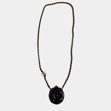Chanel Resin Camelia Clutch with Chain