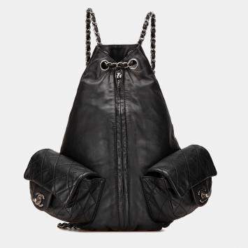 Chanel Black Large Calfskin Backpack is Back