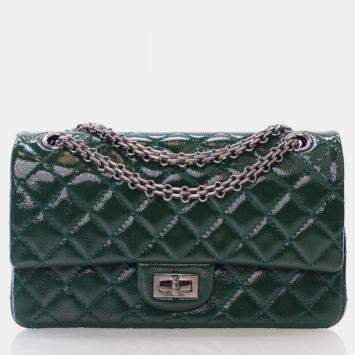 Chanel Green Patent 2.55 Reissue Flap Bag 225