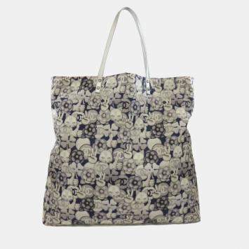 Chanel Cat Motif Tote Bag Nylon