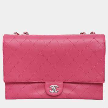 Chanel Quilted Double Flap Shoulder Bag