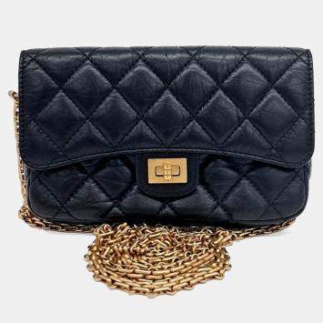 2.55 Vintage Double Phone Horn Crossbody Bag