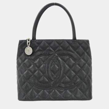 Pre Owned Chanel Black Handbag