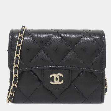 Pre Owned Chanel Timeless Classic Line Chain Clutch
