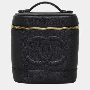 Pre Owned Chanel Vintage Vanity Cosmetic Bag