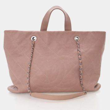 مملوكة مسبقًا Chanel Caviar Quilted Top Handle Tote