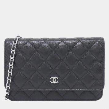 مملوكة مسبقًا محفظة سلسلة شانيل تايمليس كلاسيك لاين