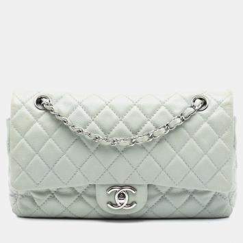 مملوكة مسبقًا Chanel Medium Classic Caviar Double Flap