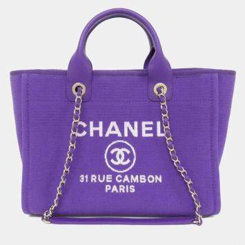 Pre Owned Chanel Deauville Line Handbag