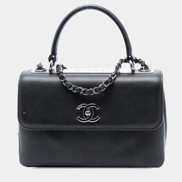 مملوكة مسبقًا Chanel Black Small Lambskin Trendy CC Top Handle Bag