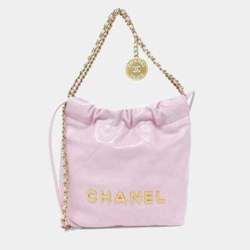 Pre Owned Chanel 22 Line Mini Handbag