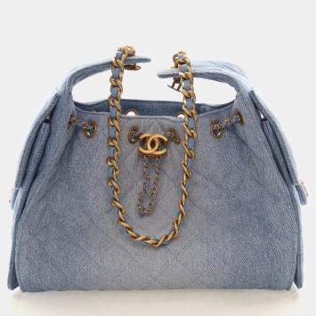 مملوكة مسبقًا حقيبة شانيل دنيم صغيرة ٢٥ هوبو