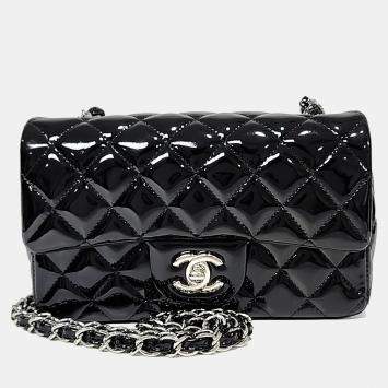 Pre Owned حقيبة ميني كروس بودي كلاسيكية جديدة ببراءة الاختراع