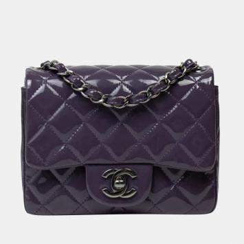 CHANEL Lambskin Quilted Micro Mini Flap Hot Pink 66391
