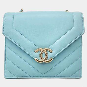 Pre Owned Chanel Chain Crossbody Bag