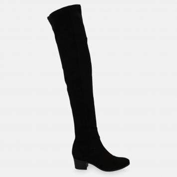 Pre Owned Chanel  Women's Leather Boots - Black - EU 37.5
