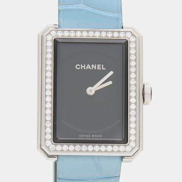 Pre Owned Chanel Boyfriend H4883 Quartz Stainless Steel Women's Wristwatch 21.5 mm