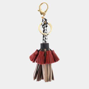 Pre Owned Charriol  Leather PALAIS ROYAL Key Chain