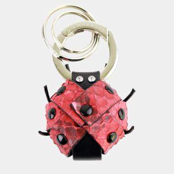 Pre Owned Charriol  Leather  Key Chain