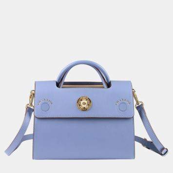 Pre Owned Charriol Esprit Leather LaetitiaFleury Handbag